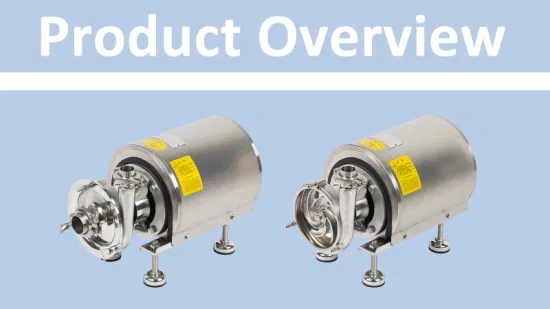 2.2kw Stainless Centrifugal Pump Sanitary Grade Open Impeller for Circulating